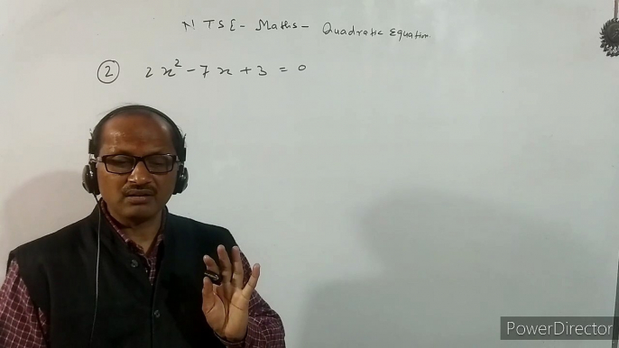 CLASS X- (8), NTSE , Maths, Solution of quadratic equations by making perfect Square:By- A. Prakash.