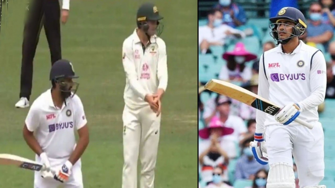 Marnus Labuschagne Sledges Rohit Sharma & Shubhman Gill During 3rd Test