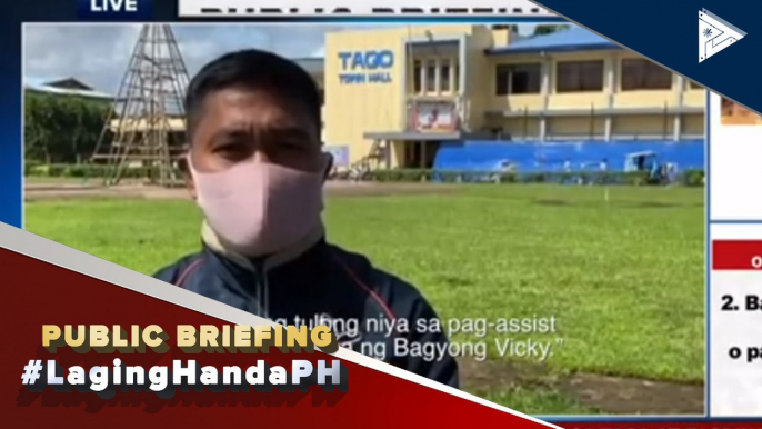 #LagingHanda | Mga nasalanta ng bagyong #VickyPH sa Tago at Tagbina, Surigao del Sur, hinatiran ng tulong ni Sen. Go at ng ilang gov't agencies