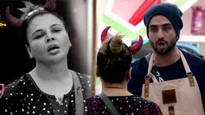 Bigg Boss 14; Aly Goni lashes out at Rakhi Sawant for Cursing Jasmin Aly Bond |FilmiBeat