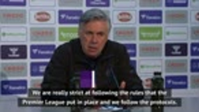 Ancelotti happy for players to continue to celebrate goals