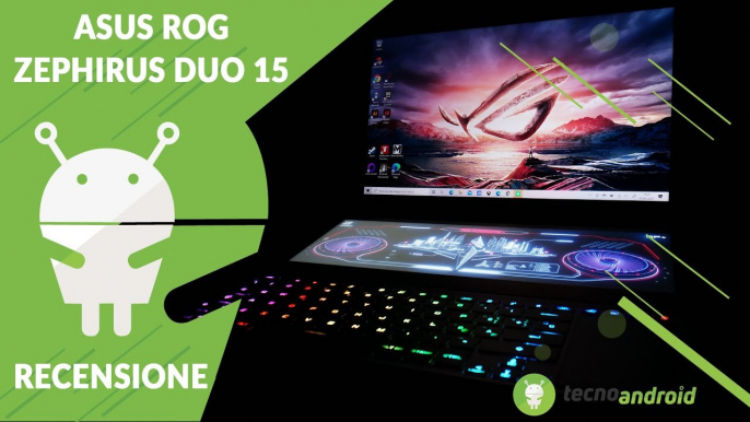 RECENSIONE Asus Rog Zephirus Duo 15: un MOSTRO di potenza!