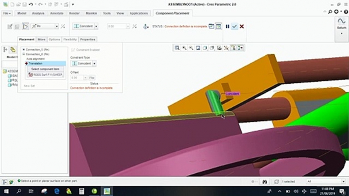 Concentric Circles Sketching Mechanism