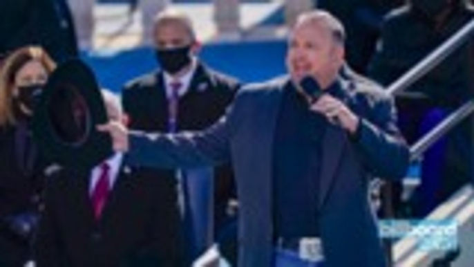 Garth Brooks Performs 'Amazing Grace' at President Biden's Inauguration | Billboard News