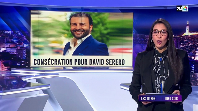 David Serero au JT de 2M Maroc - BroadwayWorld Awards 2020 - Avec Ihssane Benbel (2021)