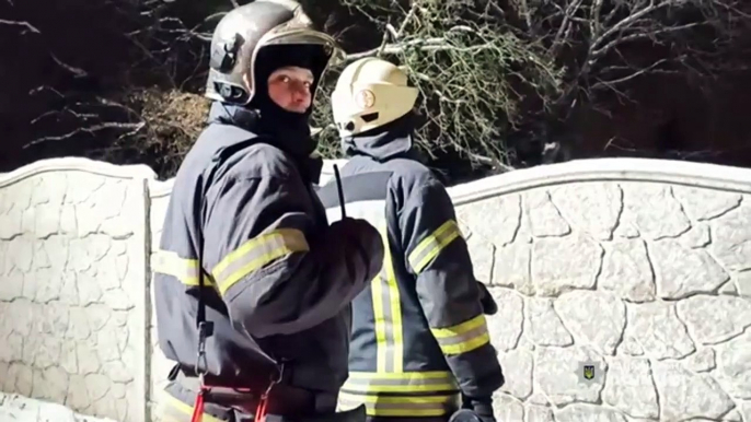 Incêndio em lar de idosos na Ucrânia