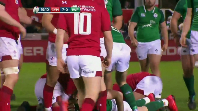 Irish Rugby TV: Ireland U20 v Wales U20 - Match Highlights - U20 Six Nations 2019