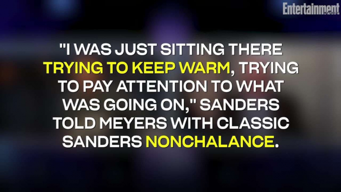 Bernie Sanders Reacts to the Viral Inauguration Memes: 'I Was Just Sitting There Trying to Get Warm'