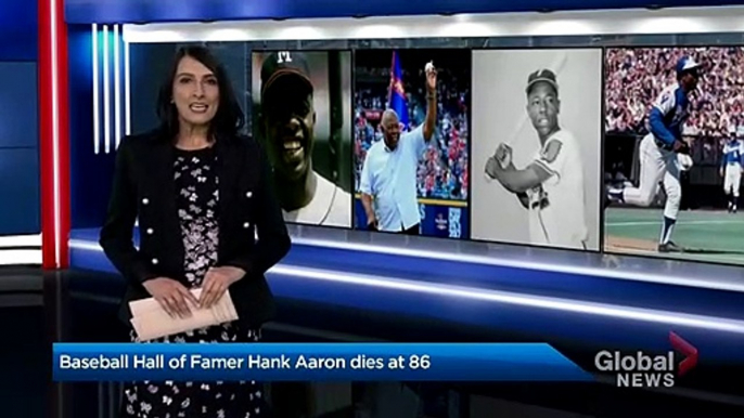 Baseball Hall of Famer Hank Aaron dies at 86