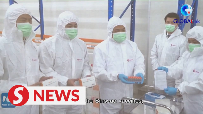 Thailand receives first batch of Chinese Covid-19 vaccines