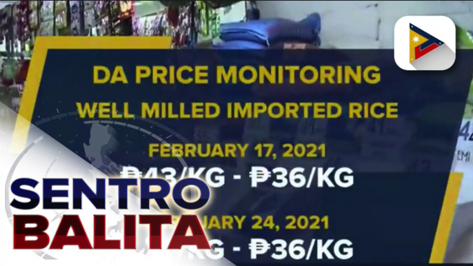 Presyo ng bigas sa ilang pamilihan, tumaas; pananalasa ng mga nagdaang bagyo, nakaapekto sa supply at presyo ng bigas ayon sa Dept. of Agriculture