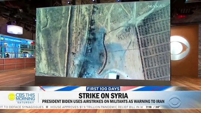 Biden warns Iran to -be careful- after airstrikes in Syria