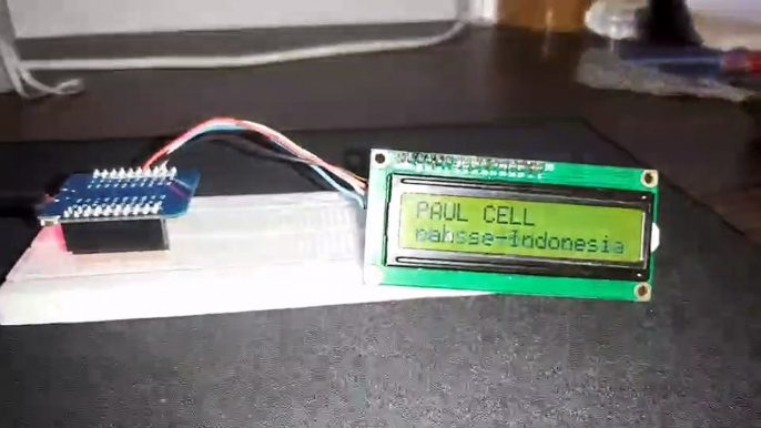 Display Scrolling Text on the LCD | Arduino ESP32 Tutorial