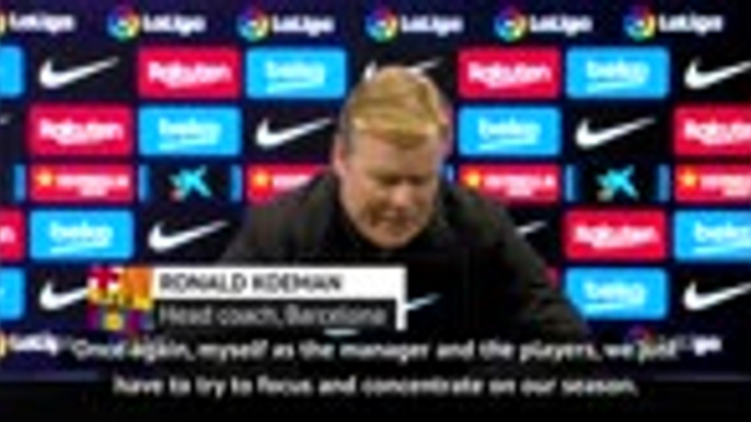 Koeman unsure if Messi will want out of Barca after contract leak