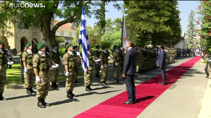 Στην Κύπρο ο Κυριάκος Μητσοτάκης - Συντονισμός για το Κυπριακό