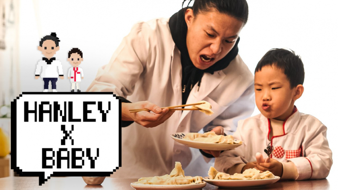 Easy Cooking: Hanley and Toddler Make Chinese New Year Pork Dumplings