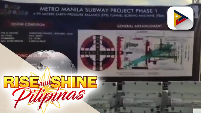 Tunnel boring machine o panghukay sa ilalim ng lupa, dumating na