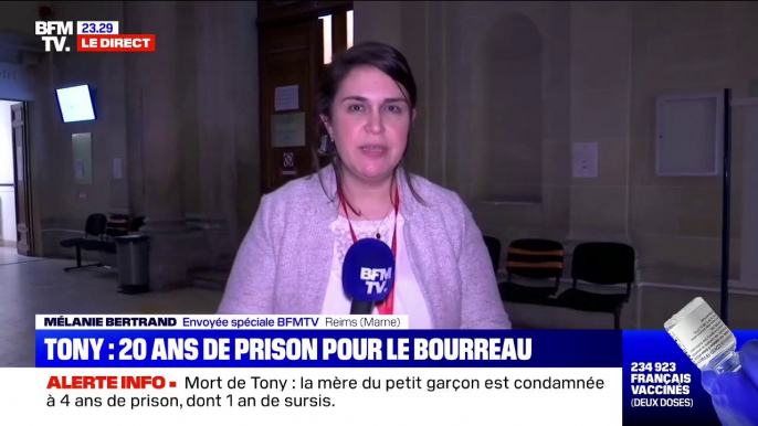 Procès Tony: Loïc Vantal condamné à 20 ans de réclusion criminelle, Caroline Létoile condamnée à 4 ans de prison dont 1 an avec sursis