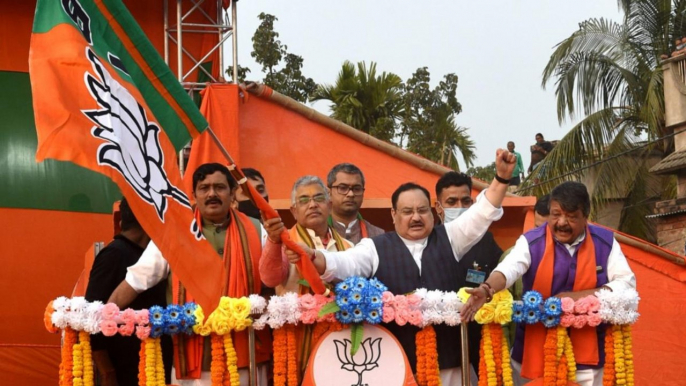 Mission Bengal: Nadda Launches Rath Yatra, BJP Roar