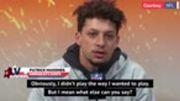 'Worst I've been beaten for a long time' - Mahomes on Super Bowl defeat