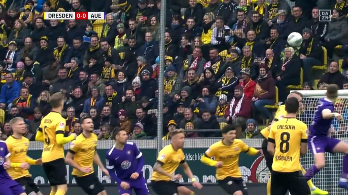 Dynamo Dresden - Erzgebirge Aue 2 Bundesliga 19/20