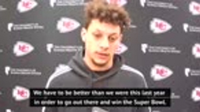 Mahomes says Chiefs must improve after Super Bowl defeat