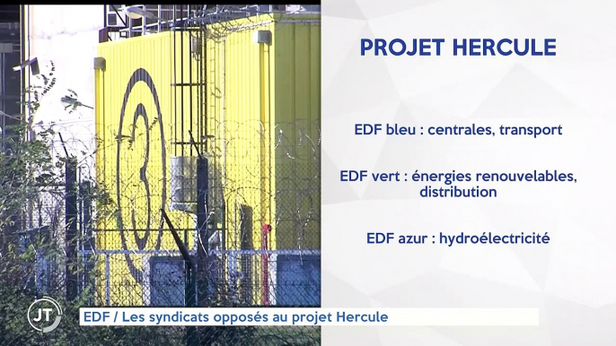 EDF / Les syndicats opposés au projet Hercule
