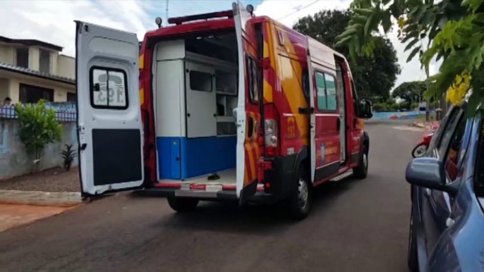 Idoso de 61 anos cai de telhado e fica ferido no Bairro Floresta