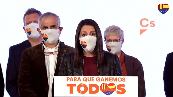 Inés Arrimadas: "Ciudadanos seguirá siendo voz y refugio del constitucionalismo"