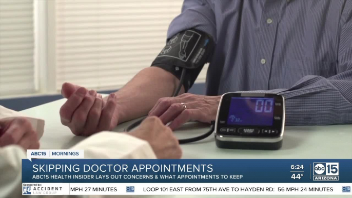 ABC15 Health Insider lays out concerns as more people skip doctor visits