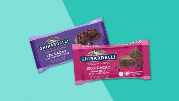 Ghirardelli Adds New Chocolate Chips That Have Little to No Sugar Added