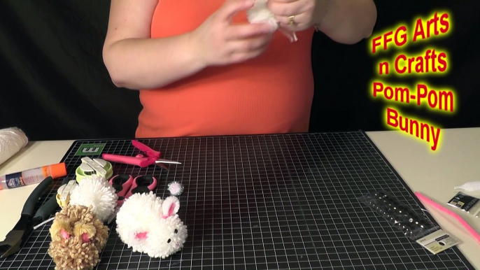 FFG Arts n Crafts Pom-Pom Bunny DIY