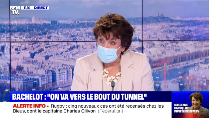 Covid-19: Roselyne Bachelot évoque "une petite remontée" ces derniers jours