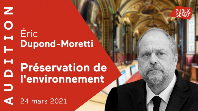 Réforme constitutionnelle : audition d'Eric Dupond-Moretti