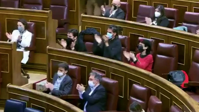 Despedida de Iglesias en el Congreso de los Diputados