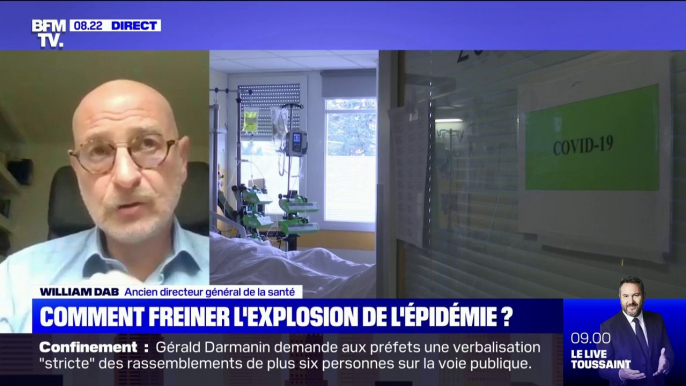 Covid-19: selon l'ancien directeur de la santé William Dab, "aujourd'hui l'épidémie est hors de contrôle"