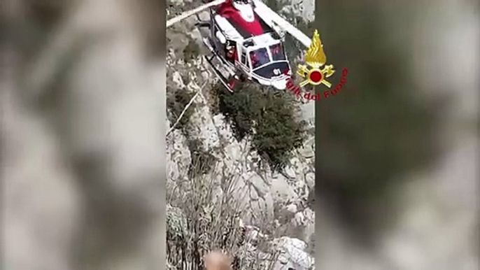 Cava de' Tirreni (SA) - Escursionista soccorso sul Monte Fanestra (29.03.21)