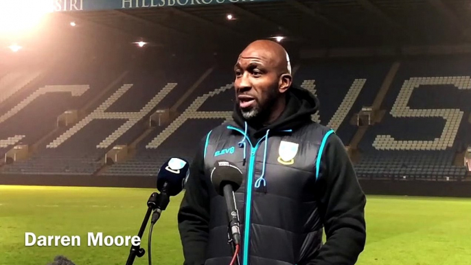 Sheffield Wednesday manager Darren Moore reflects on their 2-1 defeat to Rotherham United