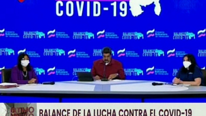 Pdte. Nicolás Maduro: Hemos detectado en Venezuela la presencia de la variante brasilera de la COVID-19