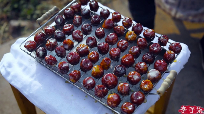 Chinese New Year’s decorations, goods and snacks