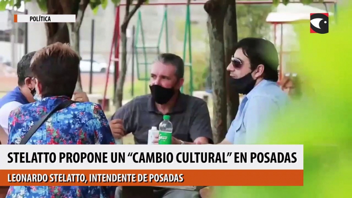 Stelatto propone un “cambio cultural” en Posadas