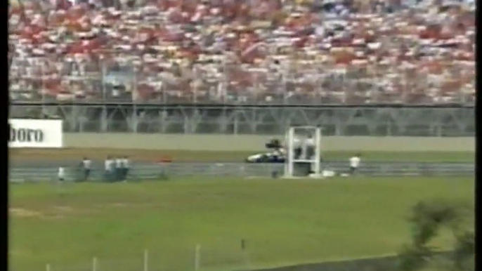 F1 Brasile 2001 - Jos Verstappen tampona Juan Pablo Montoya