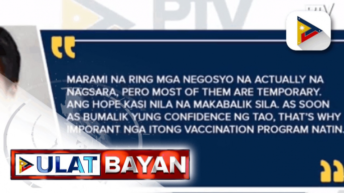 Maliliit na negosyante, tiniyak na mabibigyan ng COVID-19 vaccine; mga residente sa Region 7, nakatanggap ng tulong mula sa iba’t ibang gov’t agencies