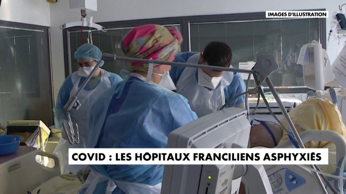 Covid : les hôpitaux franciliens asphyxiés