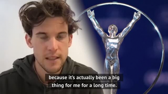 Thiem delighted with 'surprising' Laureus Award nomination