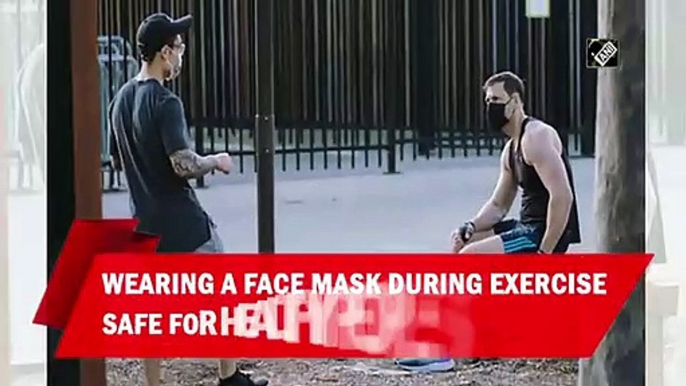 Wearing a face mask during exercise safe for healthy people Study