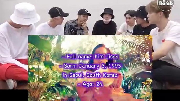 BTS Reaction blackpink then vs now 2021