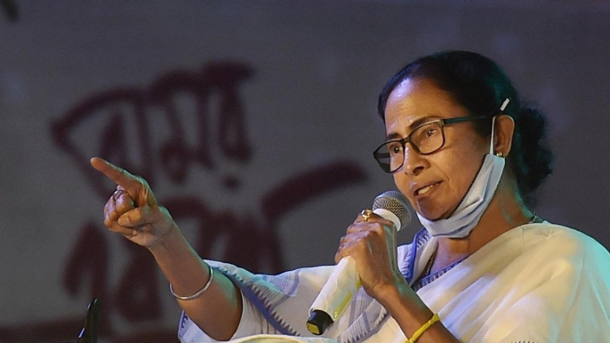 Mamata Banerjee recites Chandipath at Nandigram