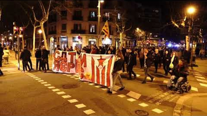 Manifestants CDR tallen Diagonal