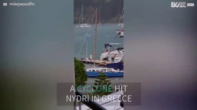 Cyclone causes havoc in Greece